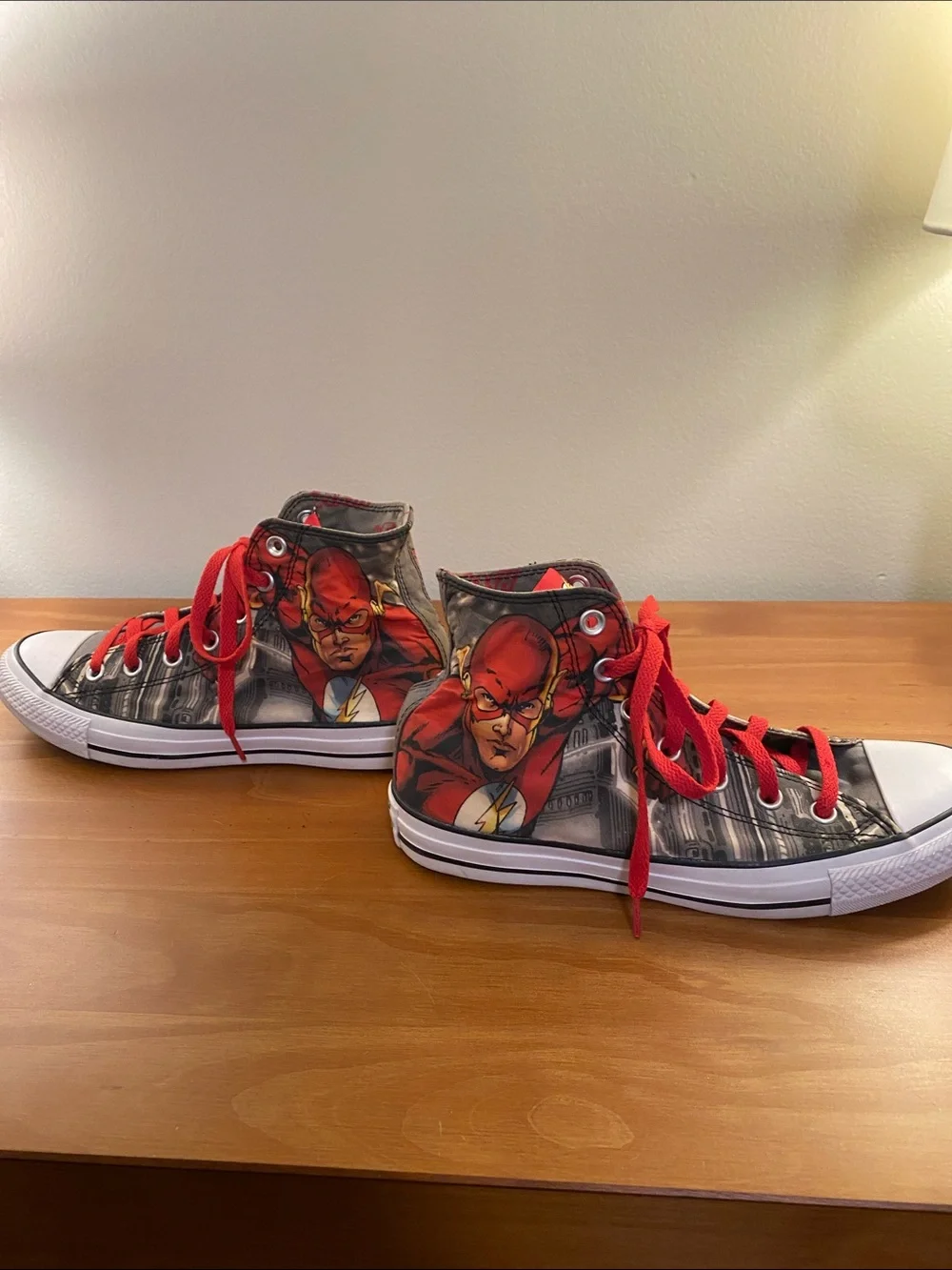Converse Men’s Chuck Taylor All Star The Flash High-Top Sneakers Camo Size 8 - Picture 6 of 10